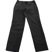 J Jill Pants Womens‎ Small Gray Black Ponte Slim Leg Stretch