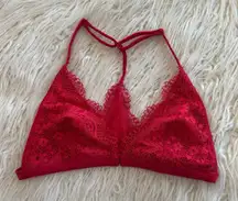 Victoria Secret Body Lace Front Closure Bralette Size Medium