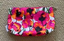 NEW Clinique Makeup Cosmetic Case Bag Brush Holder Accessories Handbag NWOT