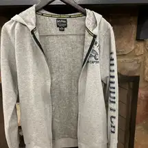 Harry Potter Gray Hogwarts Hoodie NEW