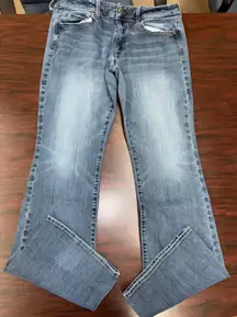 Super Stretch Kick Boot Denim Jeans Size 12 Long