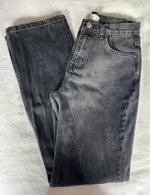 MNG Jeans Black Straight Jeans