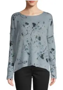 Skull Cashmere Sweater Womens 100% Cashmere Sz XS Quiet Luxury Grunge