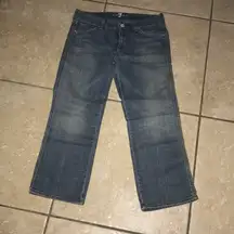 7 For All Mankind A Pocket Crop Jeans Size 29