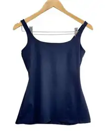 Susana Monaco Tank Size Small Navy Blue Scoop Neck Sleeveless Pullover NEW