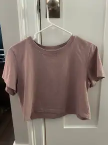 CROPPED PINK TSHIRT