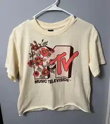 Mtv Vintage crop T-Shirt