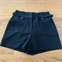 Bebe Double Banded Twill Shorts