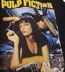 Fashion Nova Black Pulp Fiction Graphic Tee