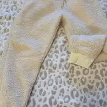 Fluffy Sherpa Cream Sweatpants 