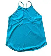 Lululemon swift tech loose fit teal yoga athletic tank top size 6