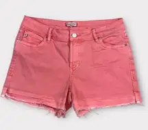 Women’s Dear John Distressed Pink Denim Shorts Size 29