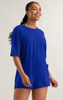 FP Movement Electric Shock Hot Shot Tee Romper - Large