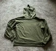 Madewell Army Green Hoodie SIZE M