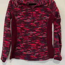 Columbia Sportswear Women's Fleece 1/4 Zip Patterned Top E22