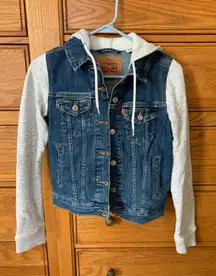 Levi's Jean Jacket Hoodie