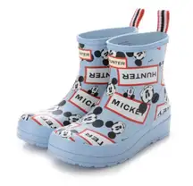 HUNTER x DISNEY Mickey Mouse Rain Boots in Multi Size US 8 / UK 6