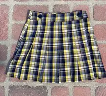 Topshop wrap mini skirt