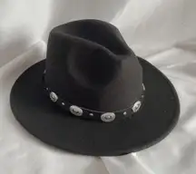 Black Cowboy Hat Wide Brim