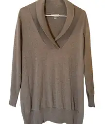 St. John's Bay Taupe Cowl Neck Sweater