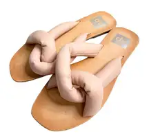 DV Dolce Vita Sandals‎ Womens Size 6.5 Pink Janae Slip On Flats