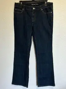 Michael Kors Women's Boot Cut Dark Blue Jeans Size 8
