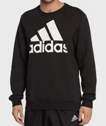Adidas Big Logo Badge Crewneck Pullover Sweatshirt size XL