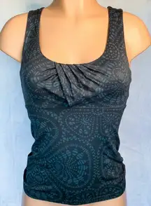 - Charcoal, Abstract, Fitness, Tank Top