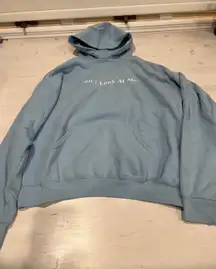 Oversized Hoodie Pullover Sweatshirt Don't Look At Me‎ One Size