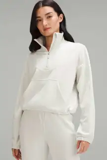 Lululemon Brushed Softstreme Ribbed Half Zip