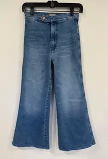 Mother The Tab Roller Skimp Jeans Out of Town Wash Sz 23 EUC