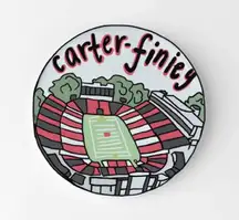 HOMEMADE NC State University Carter Finley Stadium Game Day Pin 