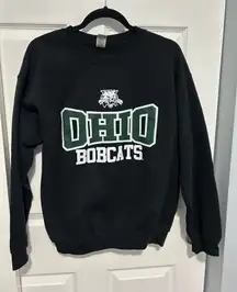 Ohio University Crew Neck Sweatshirt Black 