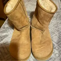 UGG Tan Shearling Boots