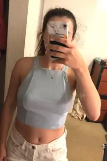 Tie-back Crop Top