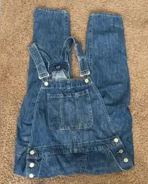 Denim Overalls with Front Pocket