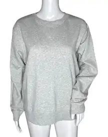 Joules Shirt Women 8 Gray Casual Monique Sweatshirt Lounge Wear Basic Neutral‎