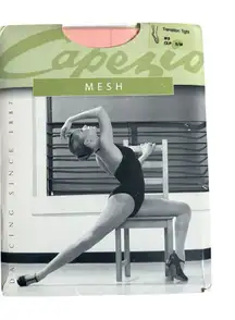 Capezio Ladies Footed Tights 1815 Ultra Soft BPK S M Ballet Pink Adult Dance