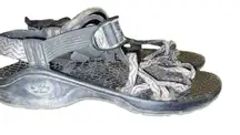 Chaco Sports Sandals Womens 9 Gray Wave Updraft EcoTread X2 Hiking Outdoor