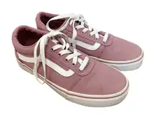 Vans Pink Mauve Low Top Sneakers Sz 7.5