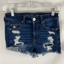 American Eagle Next Level Stretch Hi Rise Shortie Size 2