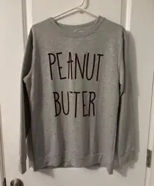Peanut Butter Sweatshirt, Sz L, NWOT