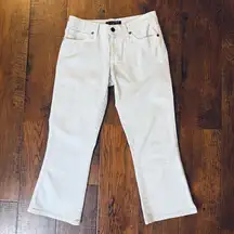 POLO RALPH LAUREN pale blue cropped jeans, size 27