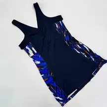 Kyodan Workout Tank Built in Bra Criss Cross Back Size Small