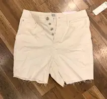 Urban Outfitters BDG NWT 90’s White Long Inseam Shorts Size 30