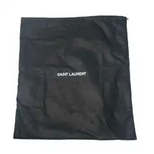 Saint Laurent YSL Authentic Adjustable Drawstring WOC Handbag Purse Bag Dustbag