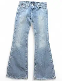 Y2K Aeropostale Low Rise Stretch Flare Jeans, Women's Size 1/2 S