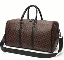 Brown Large Duffle Travel Bag