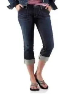 Carhartt WB071 - Women's Curvy Tomboy Cropped Jean Sz. 6X22 Cuffed Pocket