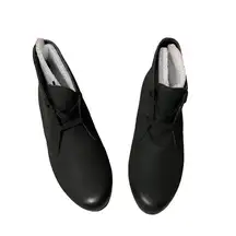 Munro Black Leather Sloan Ankle Lace Up Shoc Absorbing Booties NIB Women SZ 6.5